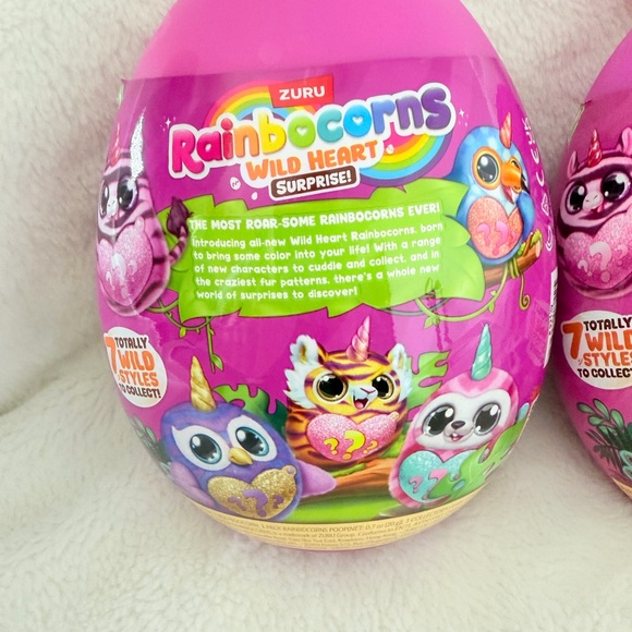Zuru Rainbocorns Wild Heart Surprise - Lot of 2 - Easter - Birthday Party Favor - Picture 7 of 14